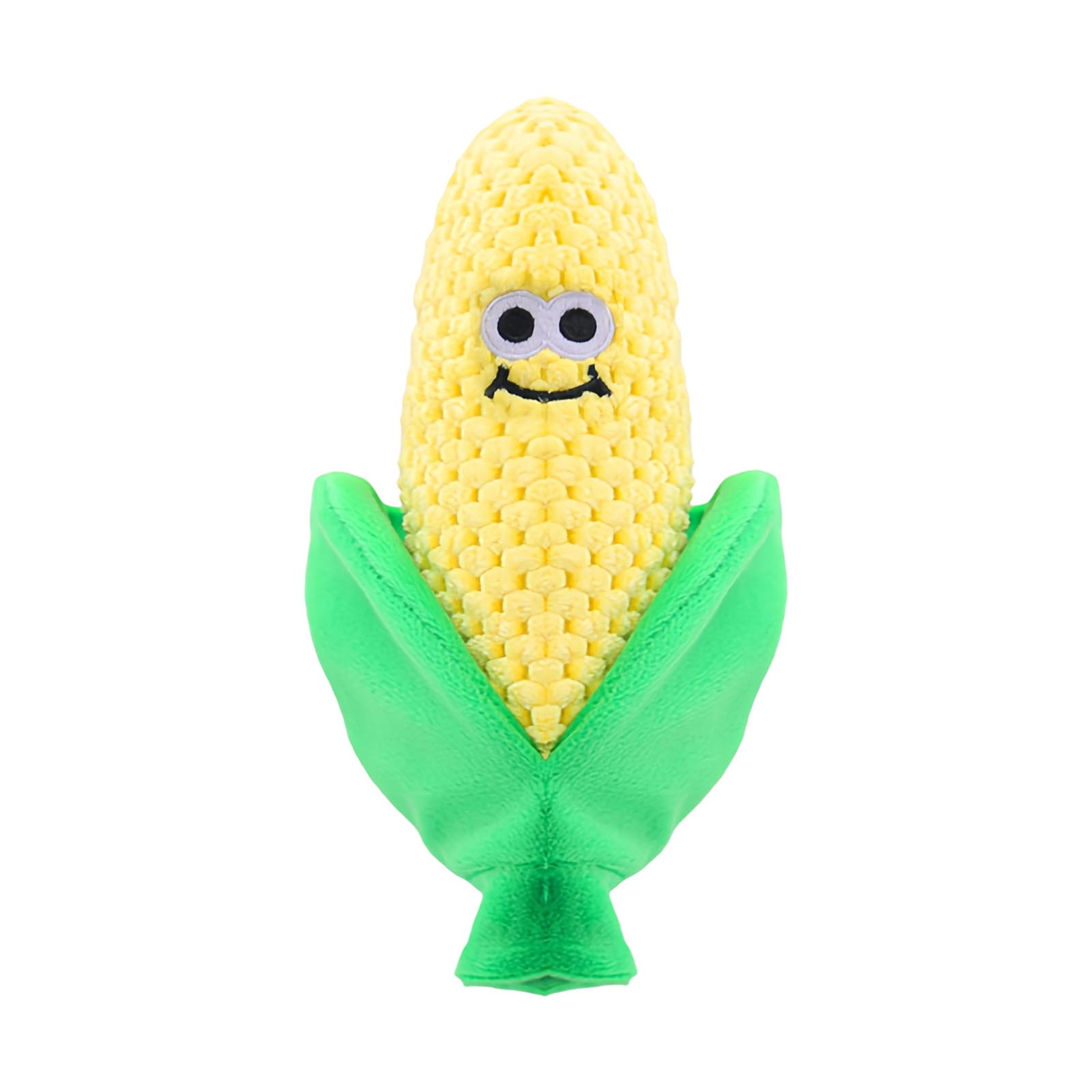 

Catnip Plush Corn Toy For Pet, Soft Squeaky Corn Shape Pet Toy With Funny Face Design, Interactive Chew Toy For Indoor Pet Entertainment One Size
