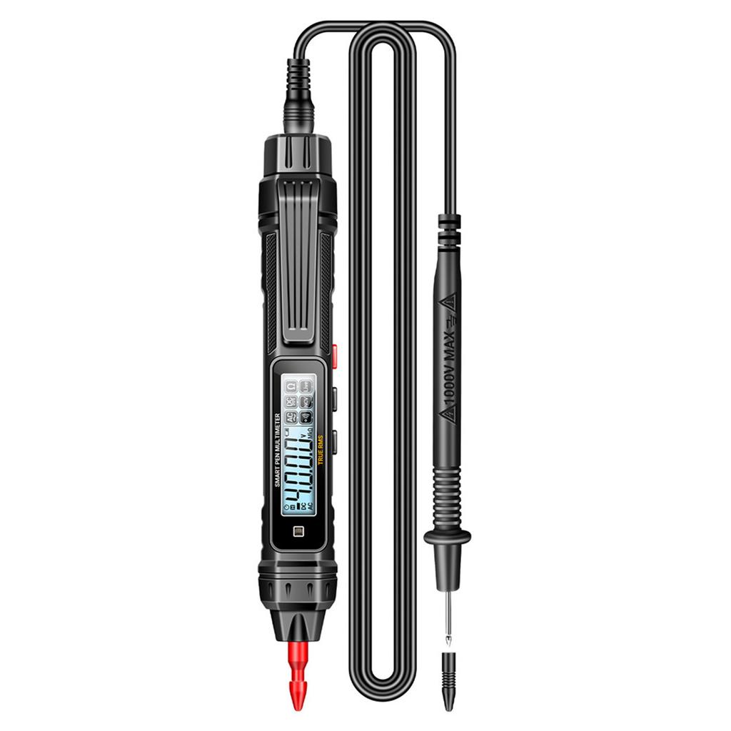 Pen Type Digital Multimeter Electrical Tester with NCV- Voltmeter Ohmmeter Live Line Digital Testers with Flashlight