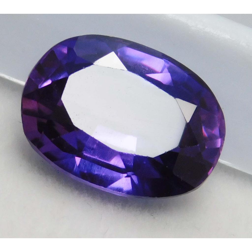Taaffeite Purple Oval Cut CERTIFIED 8 Carat Natural Loose Gemstone Ring Size A-4399