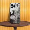 Gotische Coquette Cyber Sigilism Handyhülle Für iPhone 16,15,14,13,12,11,Pro,Max,Plus,X,XS,SE4,E,Mini,Weiche Schwarze Hülle