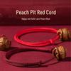 Peach Basket Red Rope Bracelet for Couples, Kids, and Adults - Anti-Startle Amulet and Friendship Gift for Men and Women
