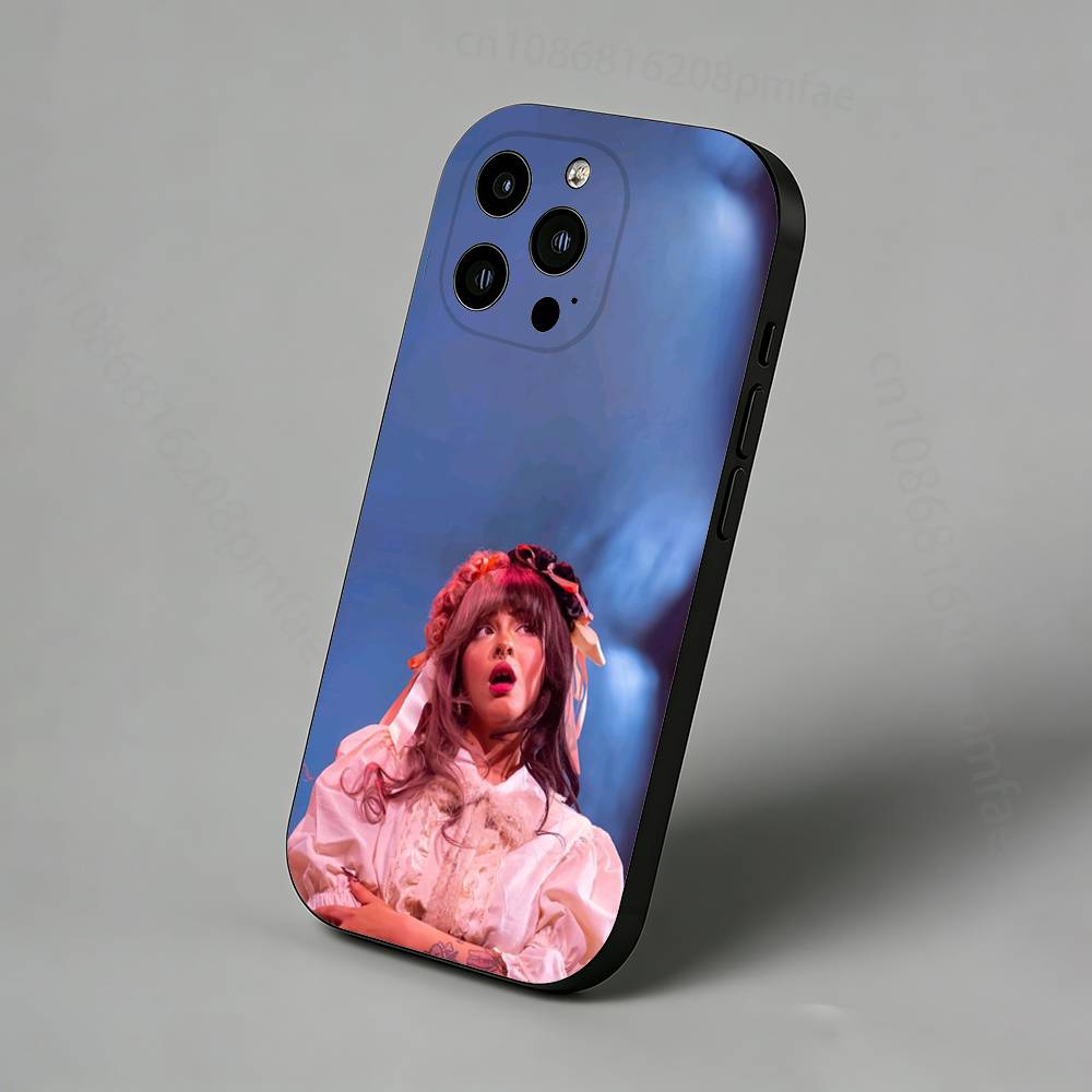 Singer M-Melanie M-Martinez Slim Back Phone Case for iPhone 17,16,15,14,13,12,11 Pro,Max,Plus,X,XS,XR,SE,Mini Protective Cover