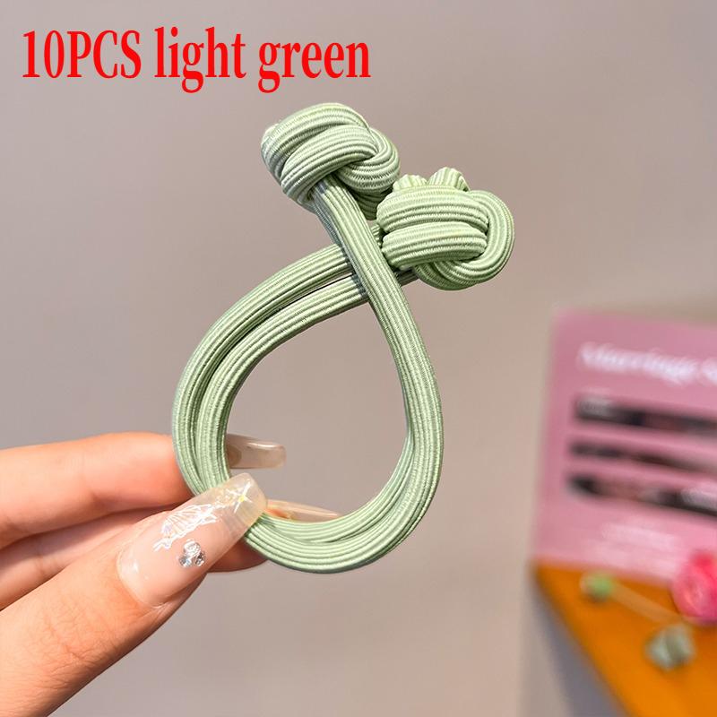 10pcs/Pack High Elastic Candy Color Hair Ties,Ponytail Holder,Hair Accessories for Women,Hair Elastic,Hair Rope Ponytail Holders