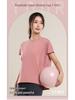 Women's Versatile Slimming Mesh Yoga T-Shirt: Loose, Casual, Short Sleeve Summer Fitness Top