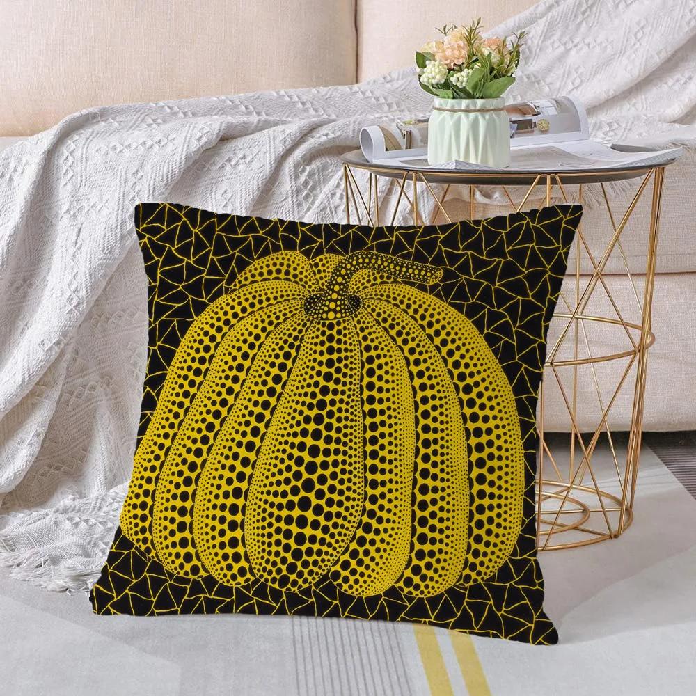 Pillow Cover Pumpkin Luxury Living Room Decoration Decorative Pillowcase Gifts Cushion Covers Home 45X45 Cushions