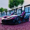 Modellino Auto Sportiva in Lega Bugatti Bolide 1/24 Diecasts & Veicoli Giocattolo Modello Auto Concettuale in Metallo Simulazione Suono Luce Regalo per Bambini