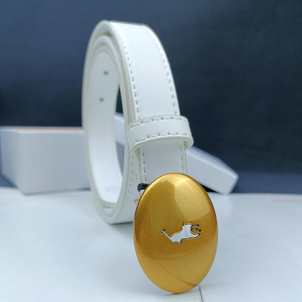 2,5 cm Klasický opasok Luxusný dizajnérsky Známa značka Vysokokvalitná koža Horúce dámske opasky na šaty