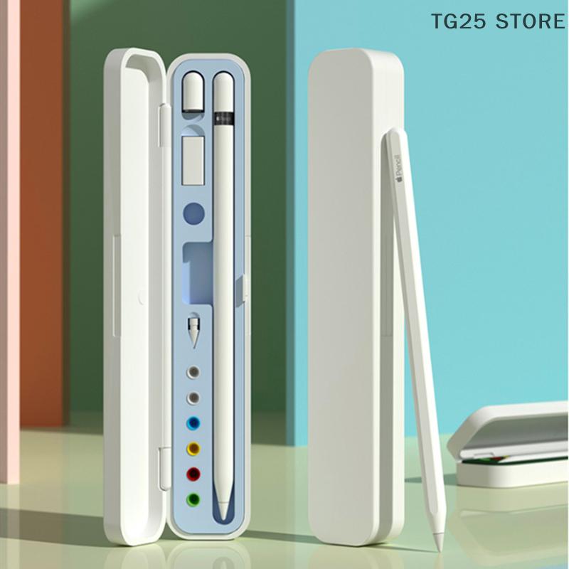 Scatola Portaoggetti Portatile Per Apple Pencil 2 1 Custodia Borsa Porta Penna Copri Stilo Per Apple IPad Pencil 1a 2a Generazione Custodie in Plastica