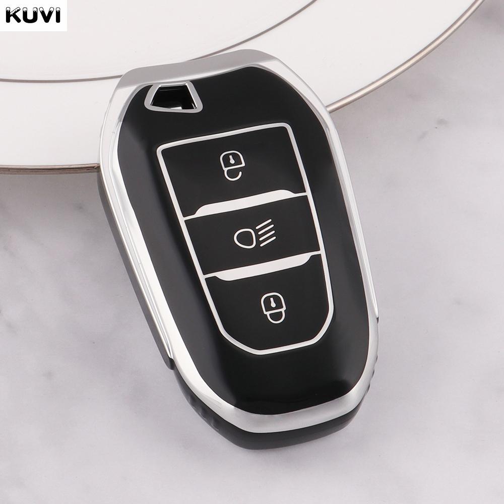 

New Tpu Car Remote Key Case Cover Shell For Peugeot 308 408 508 2008 3008 4008 5008 Citroen C4 C4L C6 C3-Xr Picasso Ds3 Ds4 Ds5