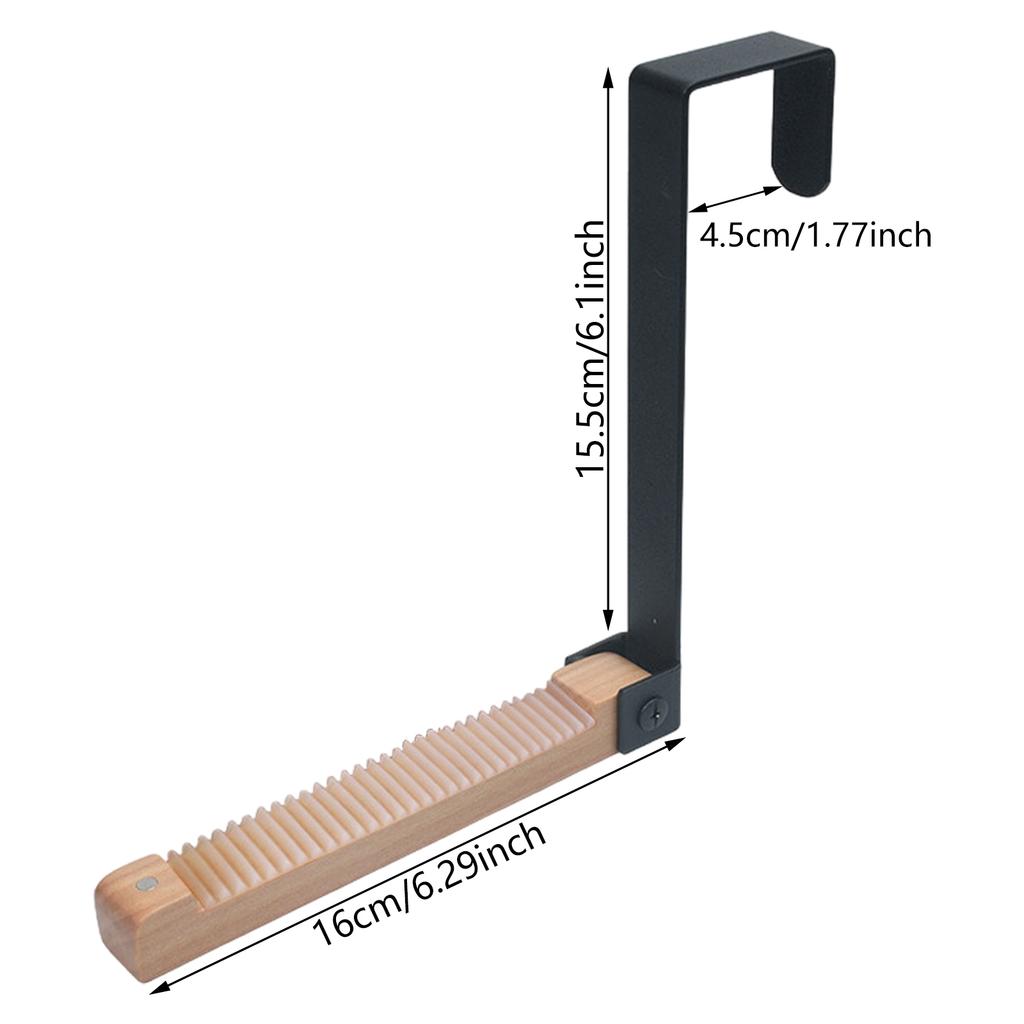 Over The Door Hook Hanger Folding Drying Rack Space Saving Hanging Rack for Laundry Bathroom Bedroom Travel Hangers