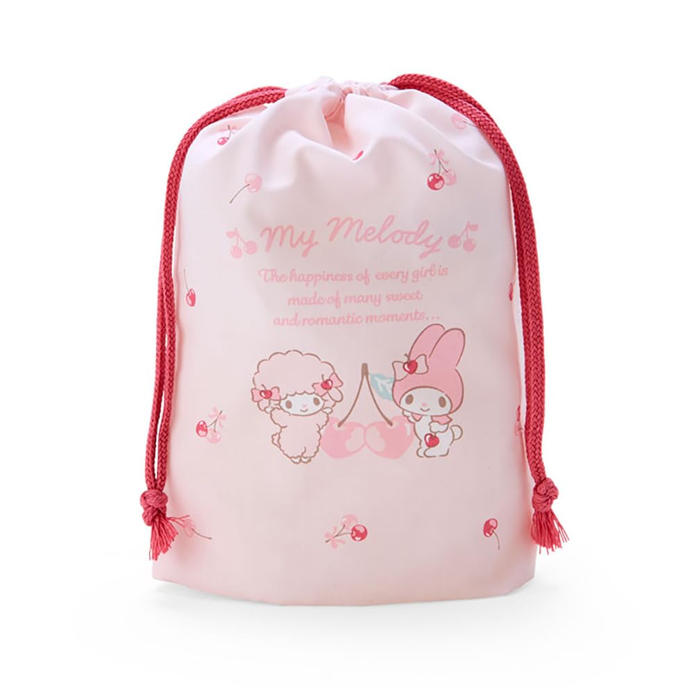 Sanrio My Melody Drawstring Bag with Gusset 254436 (S)