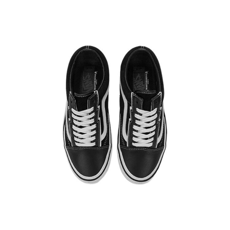 Mastermind World x Vans Old Skool VLT LX Bolt - Punk Culture Unisex Sneakers Black VN0007PRBLK