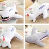 Cartoon Airplane Simulation Stuffed Soft Toy Pillow Gift Home Decor Ornament
