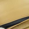 FENDI Purse FFMetal Baguette Continental Leather Long Wallet with 3D FF 8M0251 Used