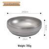 ZISIZ Korean Stainless Steel Double-Layer Noodle Bowl