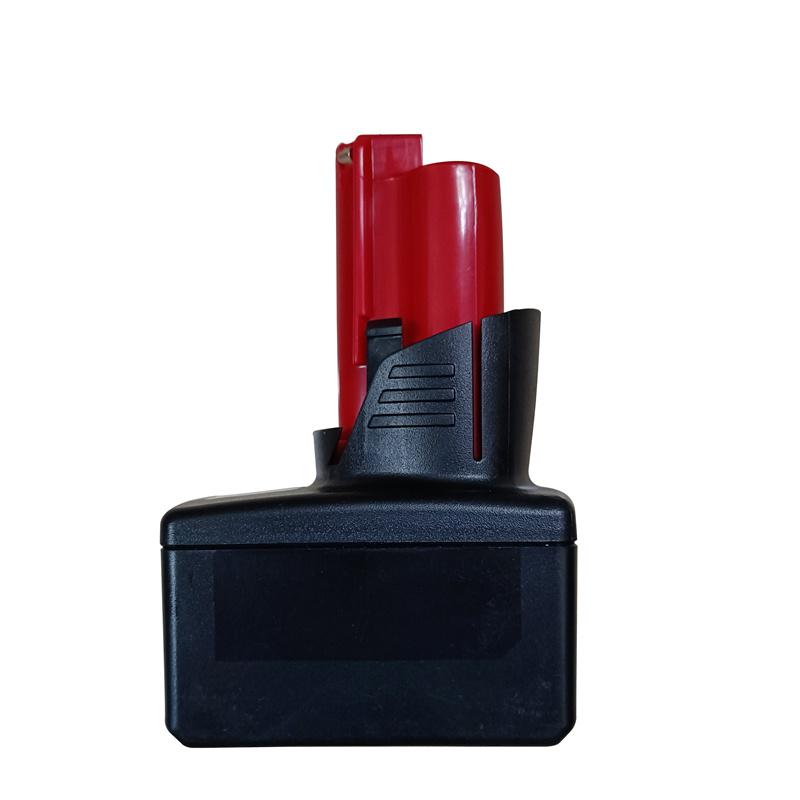 Milwaukee M12 12V Tool Battery Charger & Replacement Battery for Electric Wrench/Drill