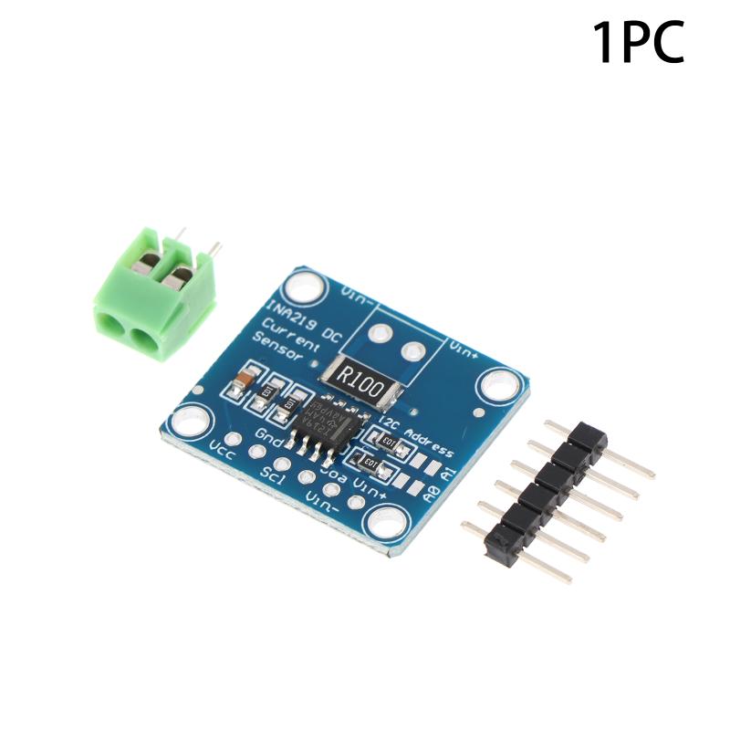 1/3/5Pcs Ina219 Module Blue Board Diy 3V-5V Iic I2C Mcu-219 Bidirectional Current Power Supply Monitoring Sensor Module