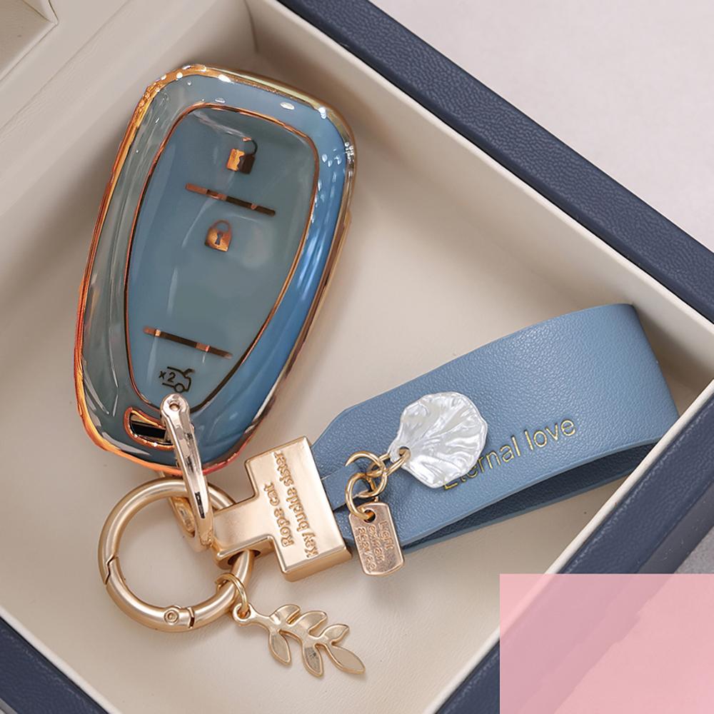 Car Key Case Cover For Chevrolet Cruze Spark Sonic Camaro Volt Bolt Trax Malibu Onix Equinox Orlando Blazer Traverse Shell Fob