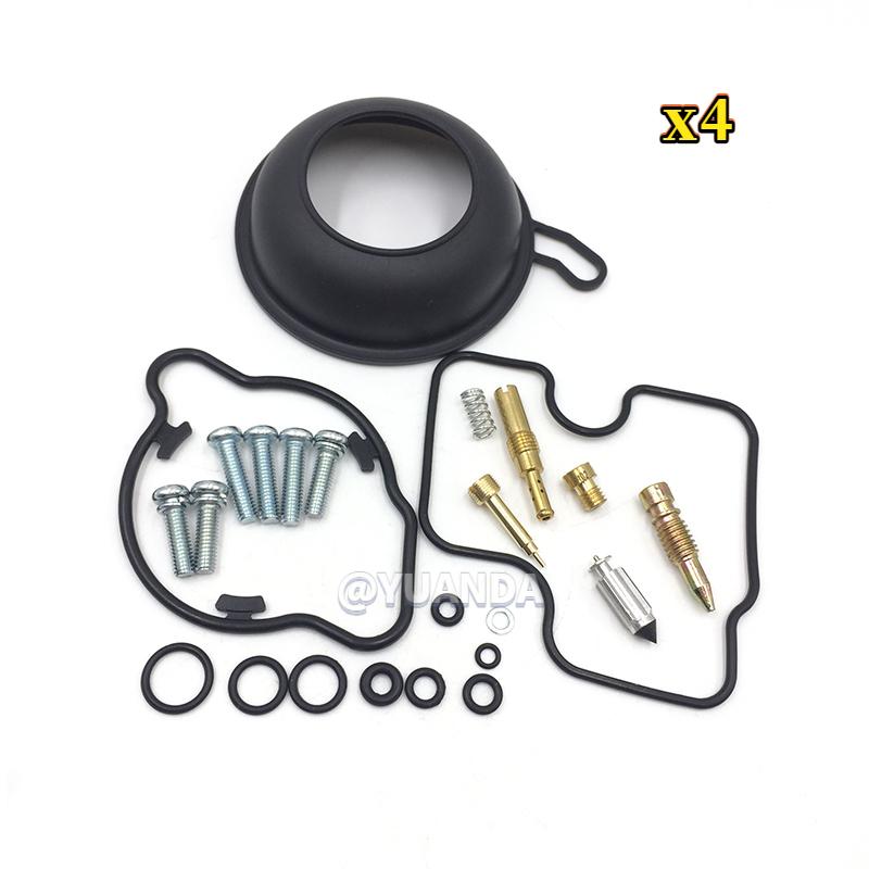FOR Honda CB600F CB 600 F HORNET 1998-2006 Carburetor Carb Repair Kit Plunger Diaphragm