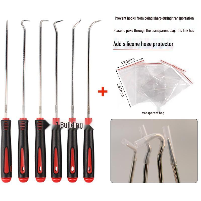10-Piece Mini Oil Seal Hook Set for Tire and Auto Repair