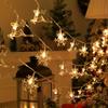 Christmas Snowflake Deer String Lamp,for Christmas,Thanksgiving,New Year,family,parties,bedrooms,wedding decorations,Snowflake Deer Taming Lamp