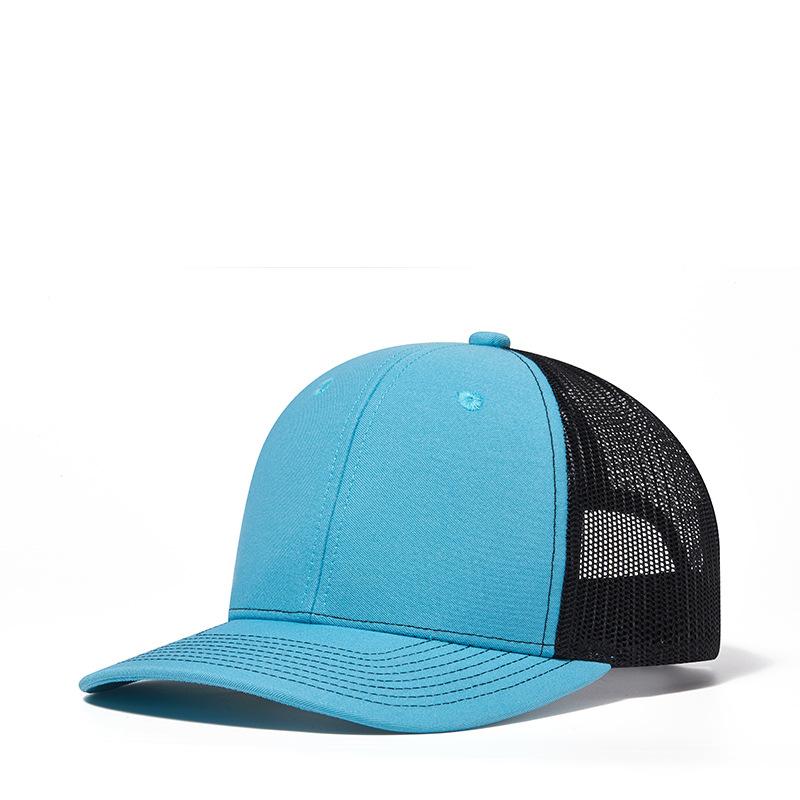 Custom Logo Animal Hunting Leather Patch Mesh Snapback Richardson 112 Trucker Hats Caps Duck Camo Trucker Hats