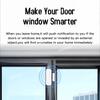 Zigbee Door Window Sensor Security Alarm System with Open/Closed Detector,Alexa & Google Assistant Compatible,Easy One-Key Setup for Home Monitoring
