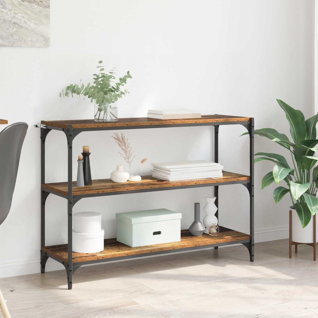 Bookshelf Reclaimed Wood 100 x 33 x 70.5 cm Engineered Wood