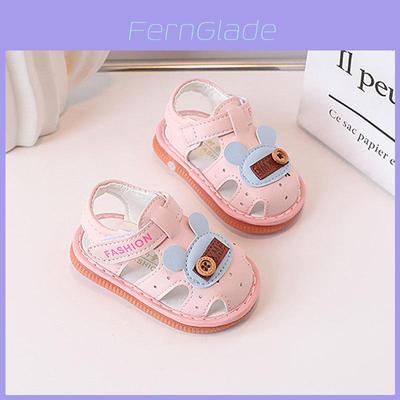 Baby Boy Girl Summer Sandals With Soft Sole And Magic Strap For Toddler Crawling