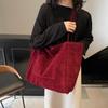 Vintage Underarm Bag Women's Large Capacity Shoulder Bag Commuter Tote Bag