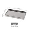 Ru Han Silver Rectangular Storage Tray