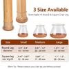 8/24 Pcs Chair Leg Floor Protectors for Hardwood Floors, Silicone Chair Caps Covers Furniture Pads Sliders Wrapped Felt Bottom