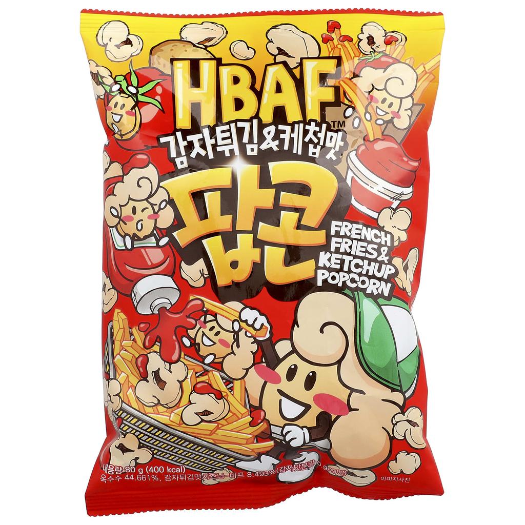 HBAF, French Fries & Ketchup Popcorn, 80g