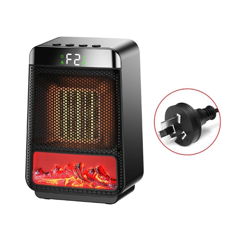 1000W Portable Electric Heater for Home Bedroom Office Electric Heater Low Consumption Warmer Heating Fan For Room