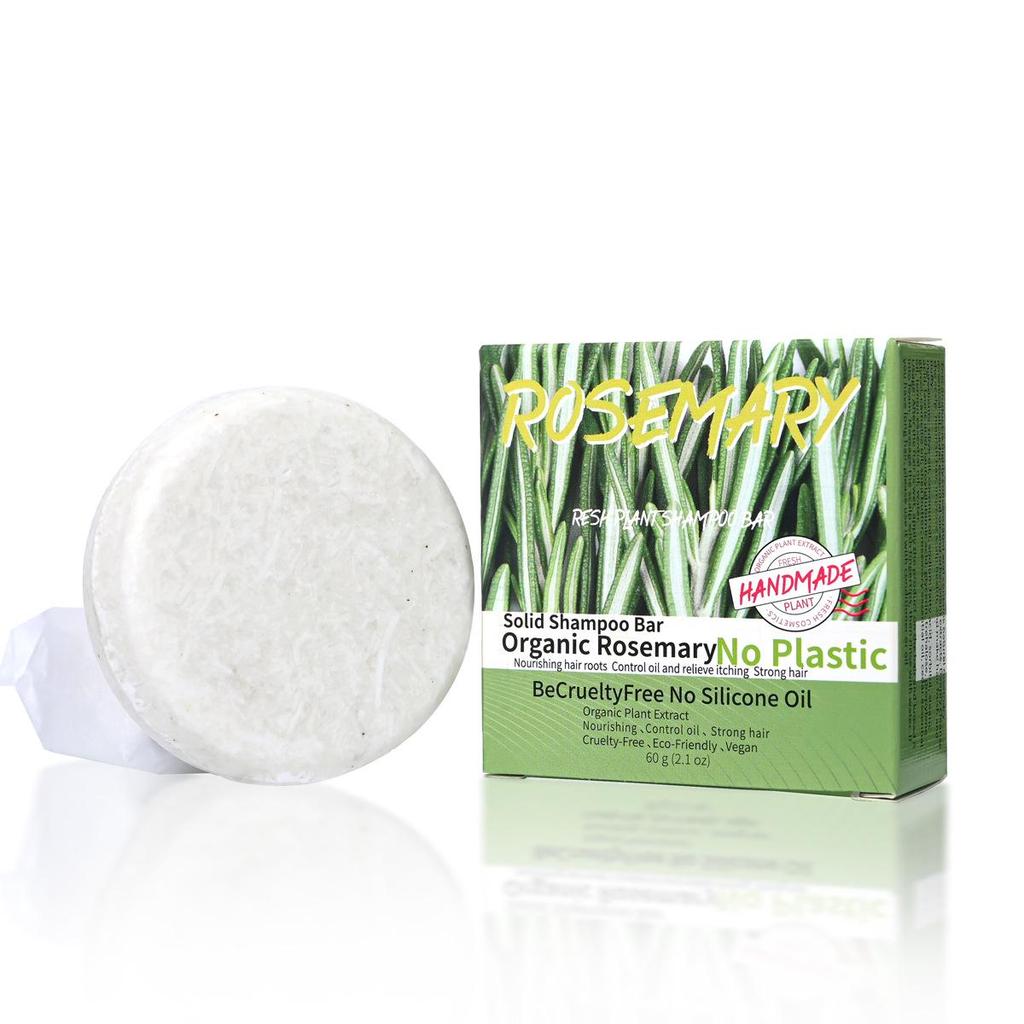 Lavender Essential Oil Shampoo Bar - Handmade, Oil-Control, Cleansing, Hair Decontamination Soap