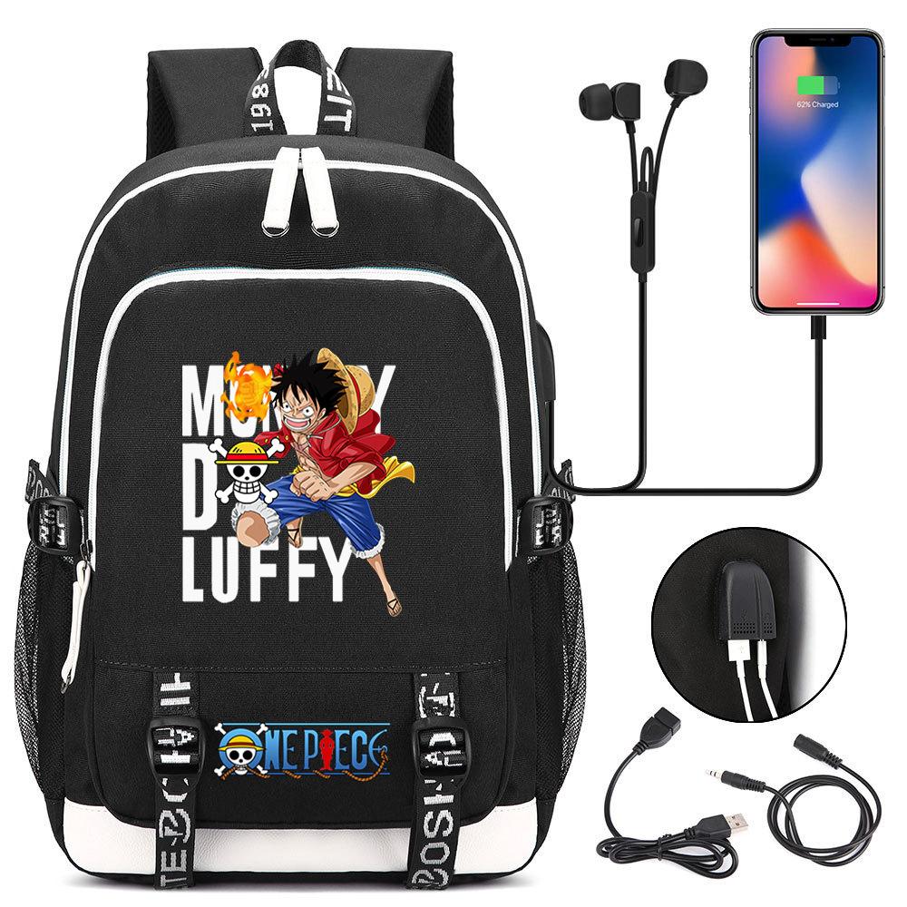 Primary And Secondary School Students Schoolbag Riman Personalized Printing Youth Leisure Travel With Usb Backpack