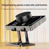Suporte de Mesa Rotativo de Metal para Tablet e iPad - Suporte Universal para Telefone para Jogos e Aprendizagem