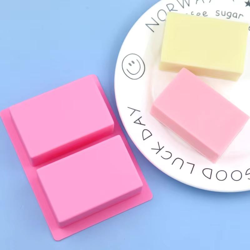 DIY Rectangular Silicone Soap Mold For Handmade Soap Making Tools Homemade Cake Molds And Kitchen Tools
