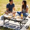 Epifit Flip 70 Folding Camping Table With Side Shelves