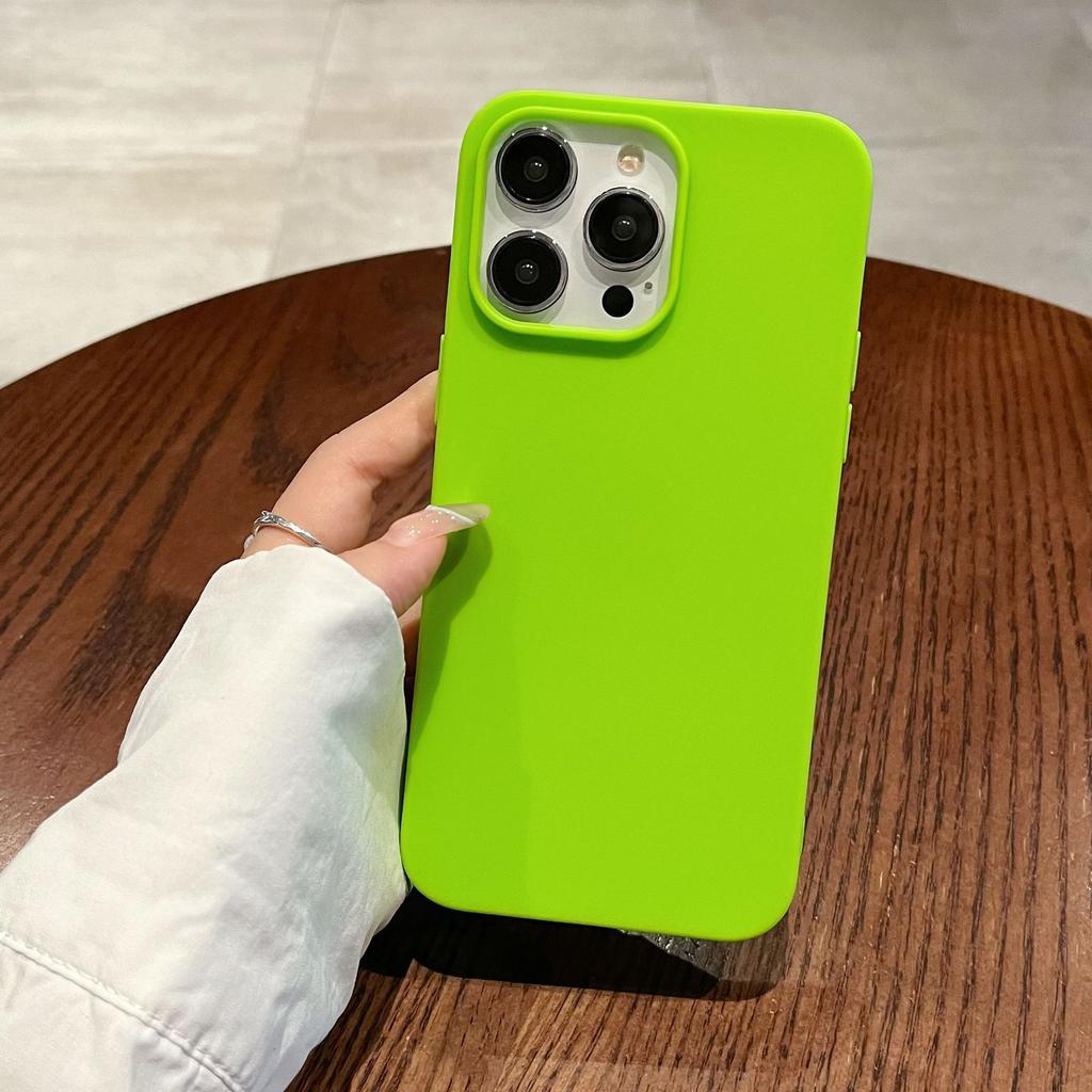 Simple and High End Frosted Large Hole Apple 16 Mobile Phone Case Iphone15promax Protective Case 14pro13 12XR