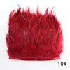 Feather Cloth Strip 10-15Cm Stage Performance Clothing Accessories Rooster Hair Cloth Edge Feather Strip