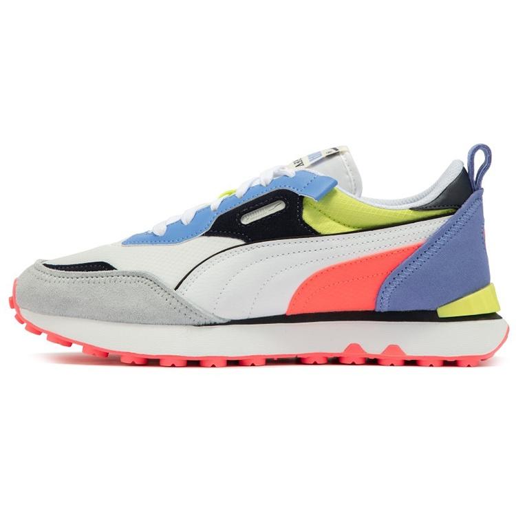 PUMA Future Rider Vintage  Future Vintage - White Elektro Purple  Men s 387672-07 EU 37