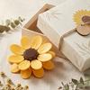 1/2/3 Sets Sonnenblumen-Kühlschrankmagnet mit Verschlussklammern Snack-Brot-Lebensmittelaufbewahrungsbeutel-Verschlussklammer Kühlschrankzubehör Küchenhelfer