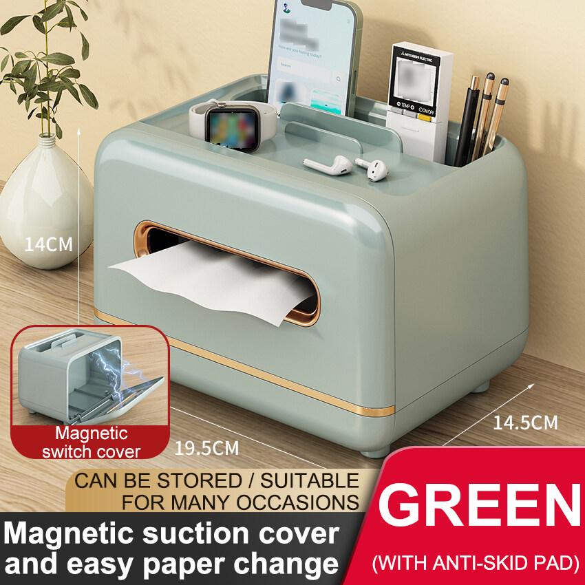 Desktop Tissue Box Removable Slight Luxury Decorative Handkerchief Case Paper Storage Box Home Office Car Nordic Plastic Holder