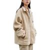 Anta Men's Stand Collar Fleece Jacket Beige 952238611-1