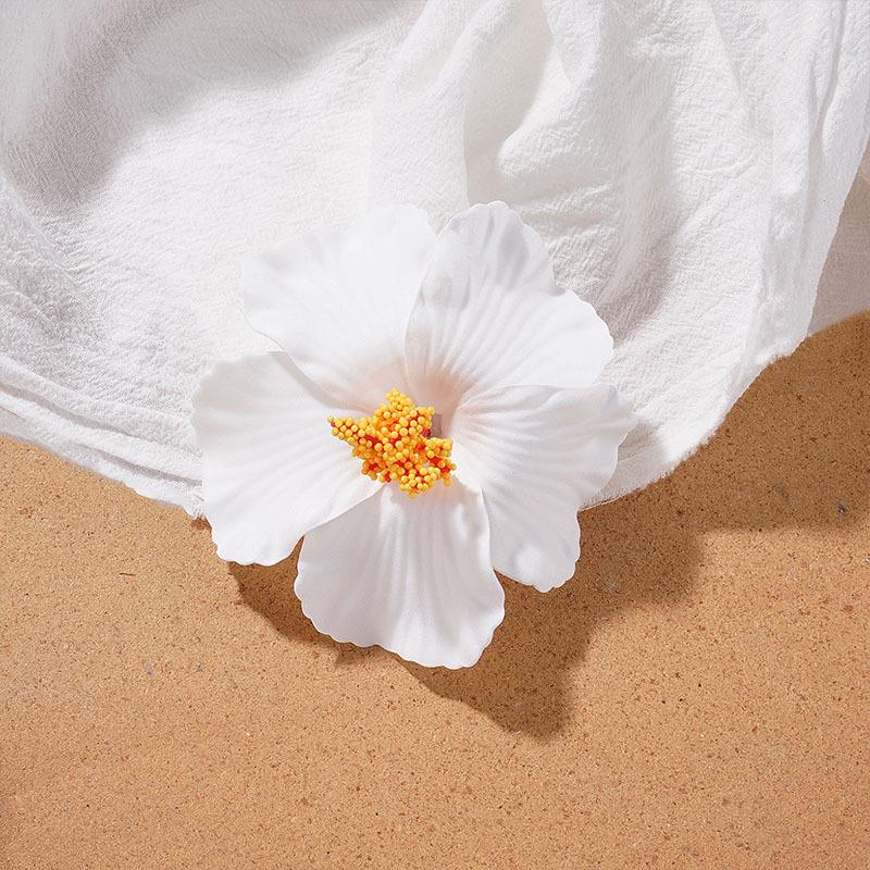 Hibiskus & Frangipani Kopfschmuck Haarspange für Damen - Perfekt für Hochzeiten & Urlaube