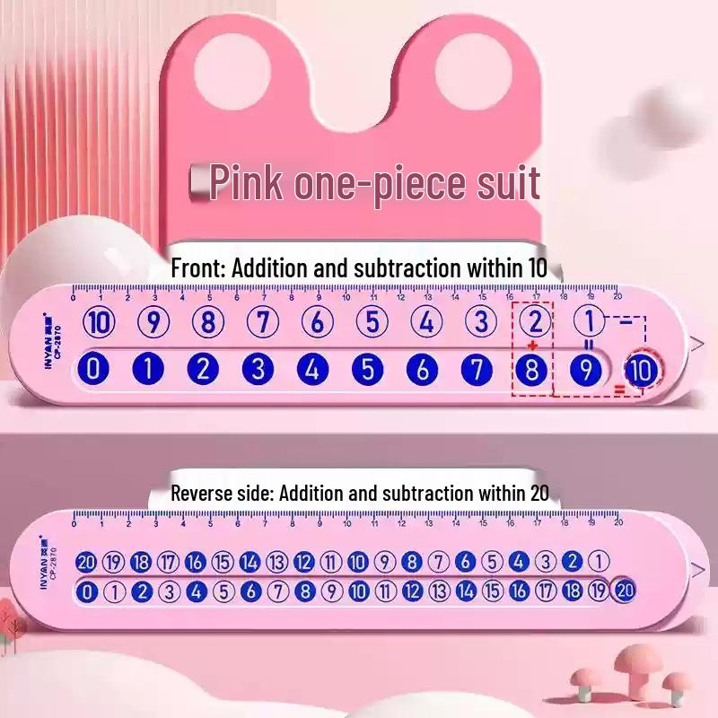 Montessori Math Decomposition Toy: Kindergarten & First Grade Arithmetic Teaching Aid for Addition & Subtraction.