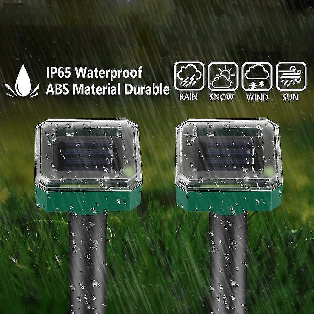Solar Ultrasonic Snake Mouse Repellers Pest Rodent Repeller Reject