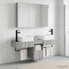 Bathroom Cabinet Set 4 Pcs Grey Sonoma 103.5 X 15.5 X 70 Cm