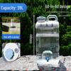 ZISIZ 28L Outdoor-Wassereimer mit Hahn